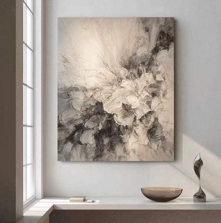 YON Hand Painted Blossom Oil Painting