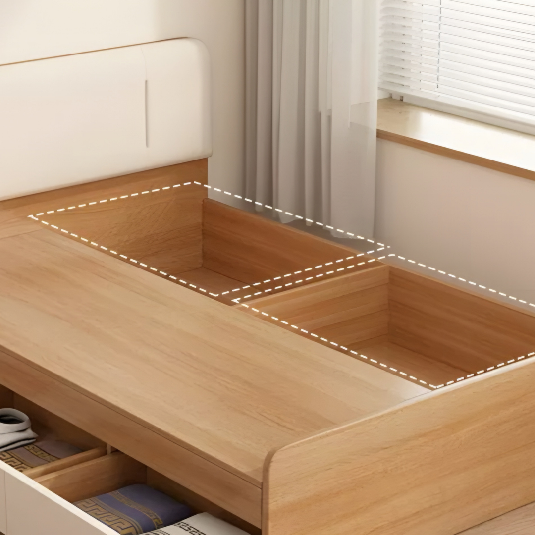 KENO Modern Storage Bedframe