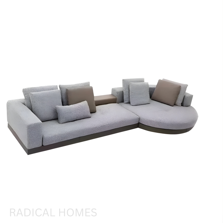IOESN Modern Curved Designer Sofa - Radical Homes Singapore