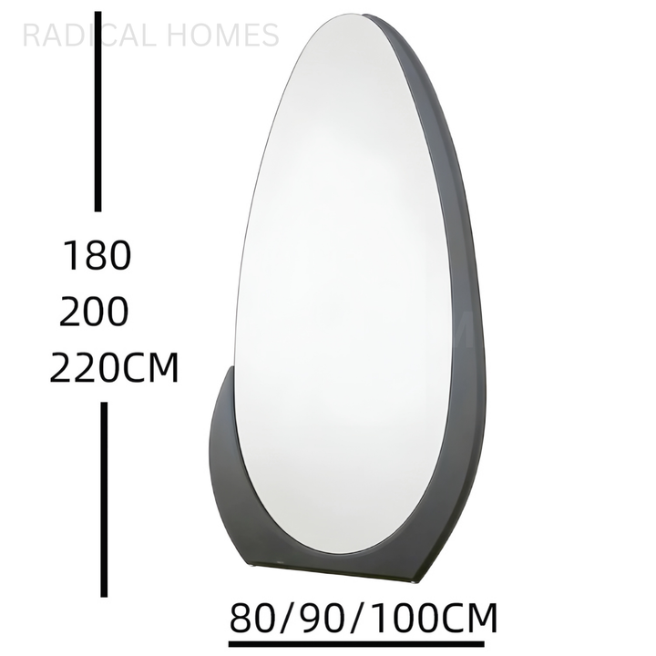 VELORIA Modern Irregular Full Length Mirror - Radical Homes Singapore