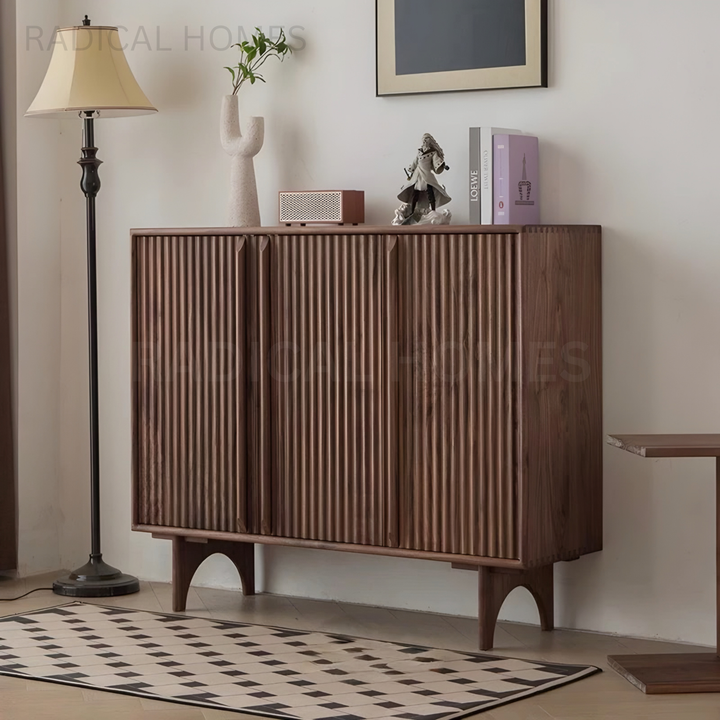 RANDIE Modern Solid Wood Sideboard - Radical Homes Singapore