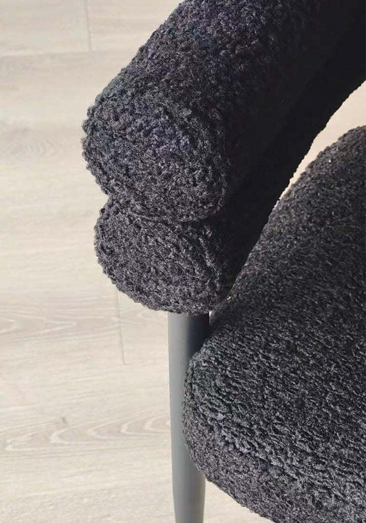 RELO Modern Boucle Dining Chair