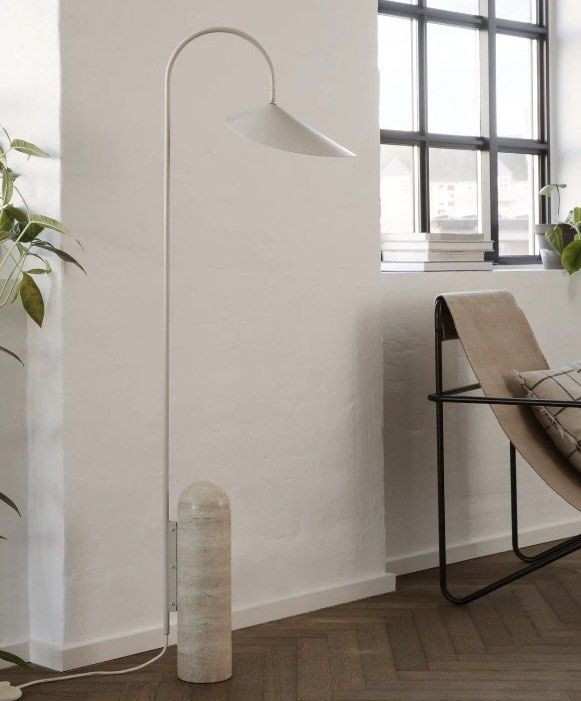 JANGA Modern Marble Floor & Table Lamp