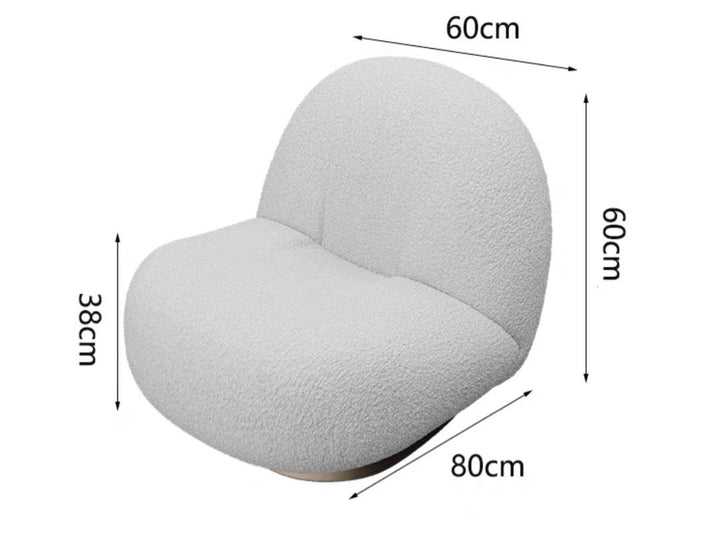 MERRITT Modern Rotatable Lounge Chair
