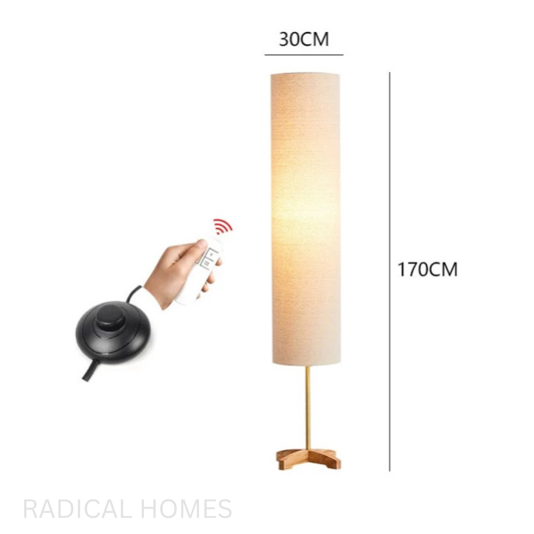 LYLAC Japanese Solid Wood Floor Lamp