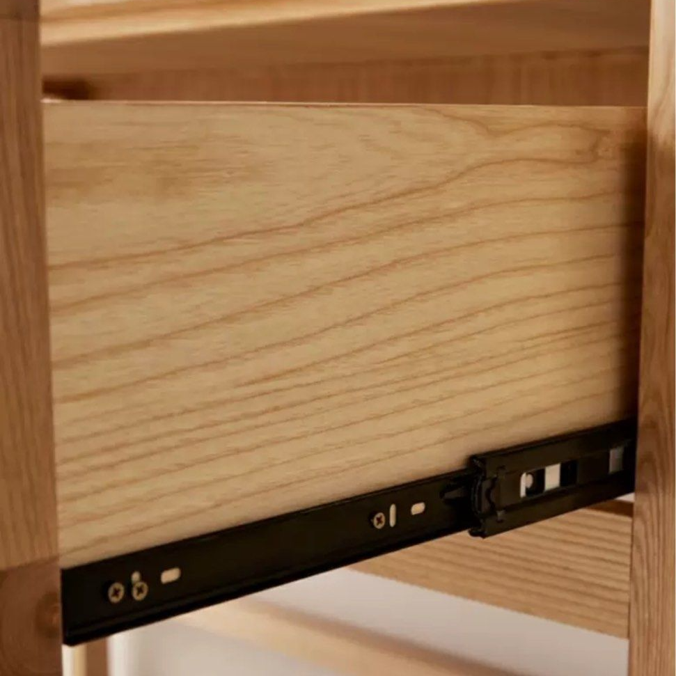 LINUSE Modern Solid Wood Cabinet