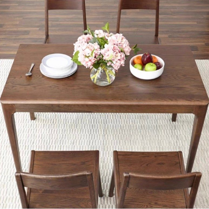 MACK Japandi Oak Wood Dining Table & Chairs