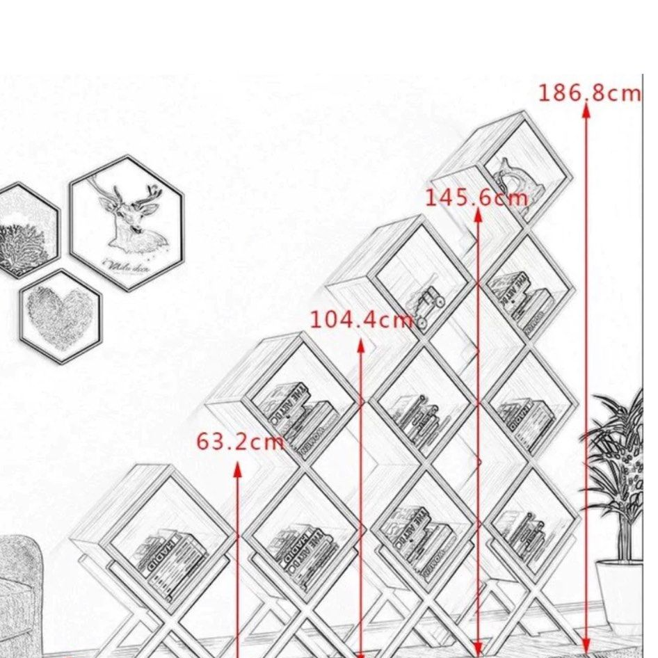 LIZIANE Modern Modular Display Shelf – Radical Homes