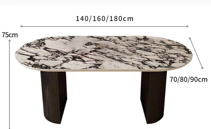 MURPHY Modern Marble Dining Table