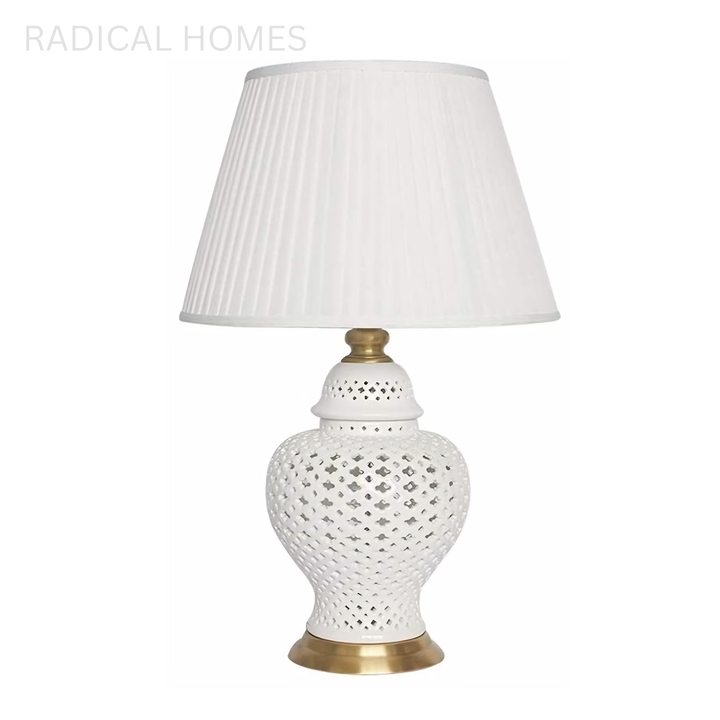 ACON Roman Ceramic Table Lamp - Radical Homes Singapore