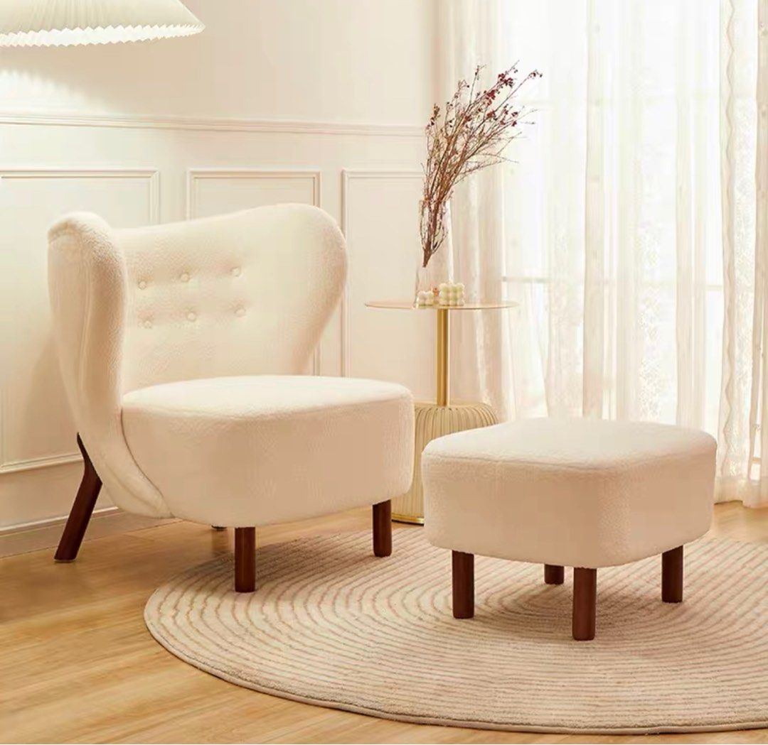 GRACIE Modern Boucle Lounge Chair