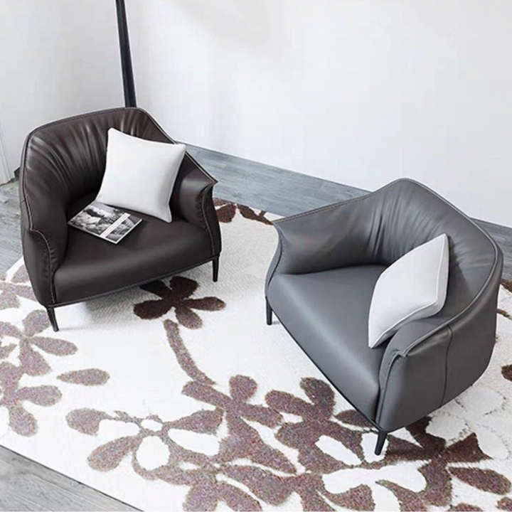 VICTOR Modern Leather Armchair