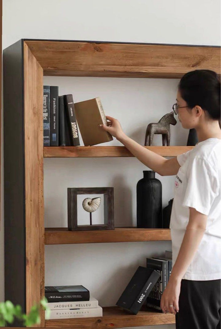 FORDE Modern Solid Wood Display Shelf