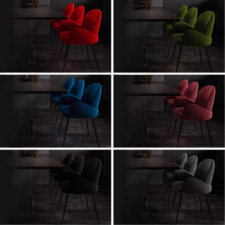 JIEA Modern Fabric Dining Chair