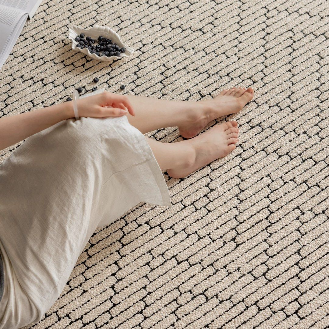 IOBRE Modern Water Resistant Rug