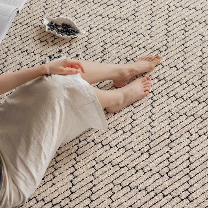 IOBRE Modern Water Resistant Rug