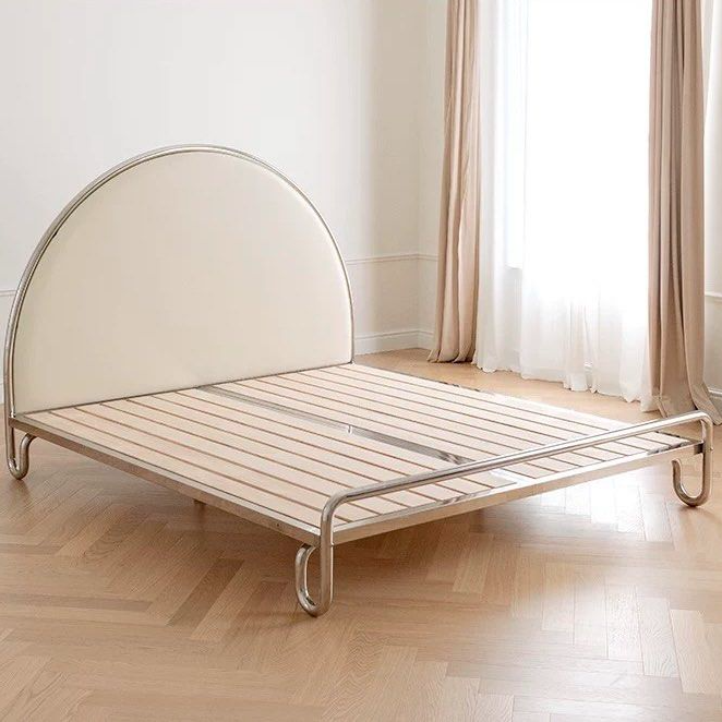 KALFON Modern Stainless Steel Bedframe