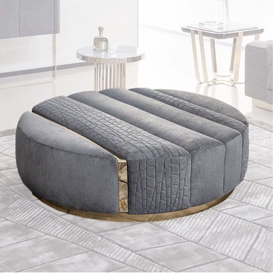 VANDELIS Luxury Leather Sofa