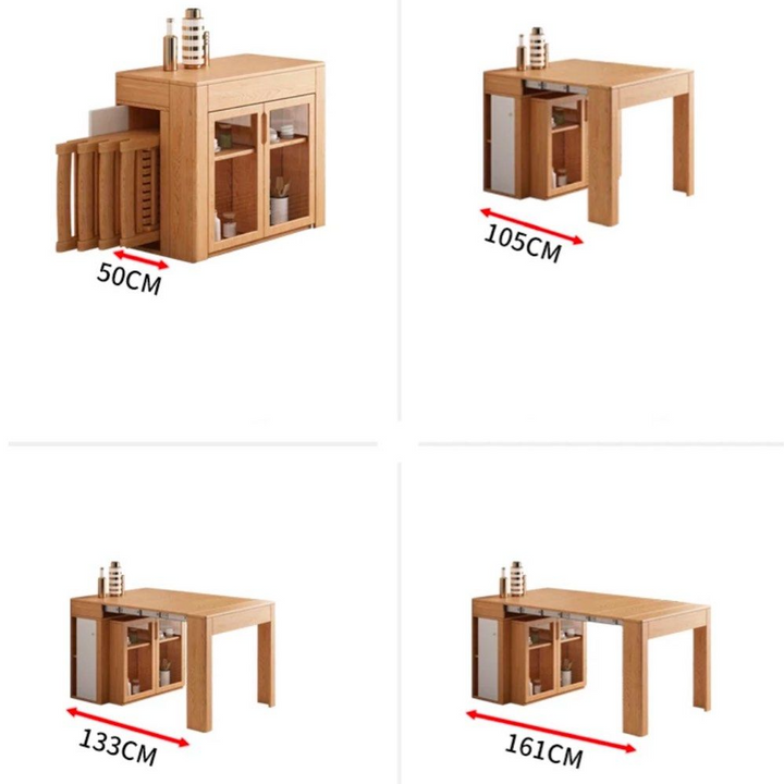 ASTURN Modern Extendable Dining Table