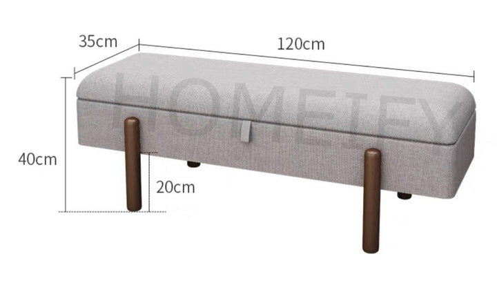 BERKELEY Modern Storage Bench