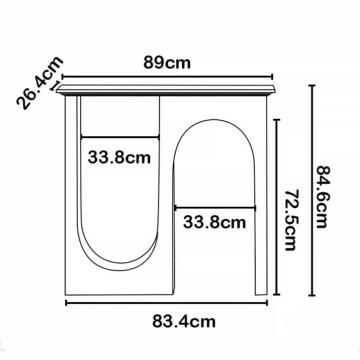 ALTHEA Modern Console Table