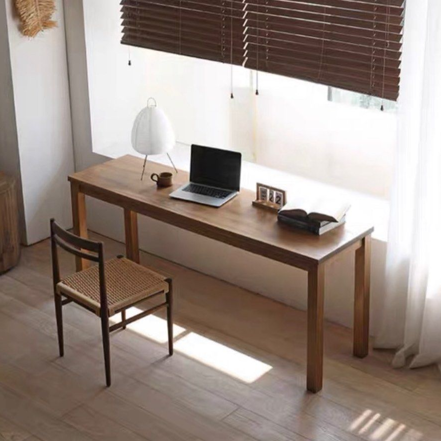 EUGEN Japandi Solid Wood Study Table
