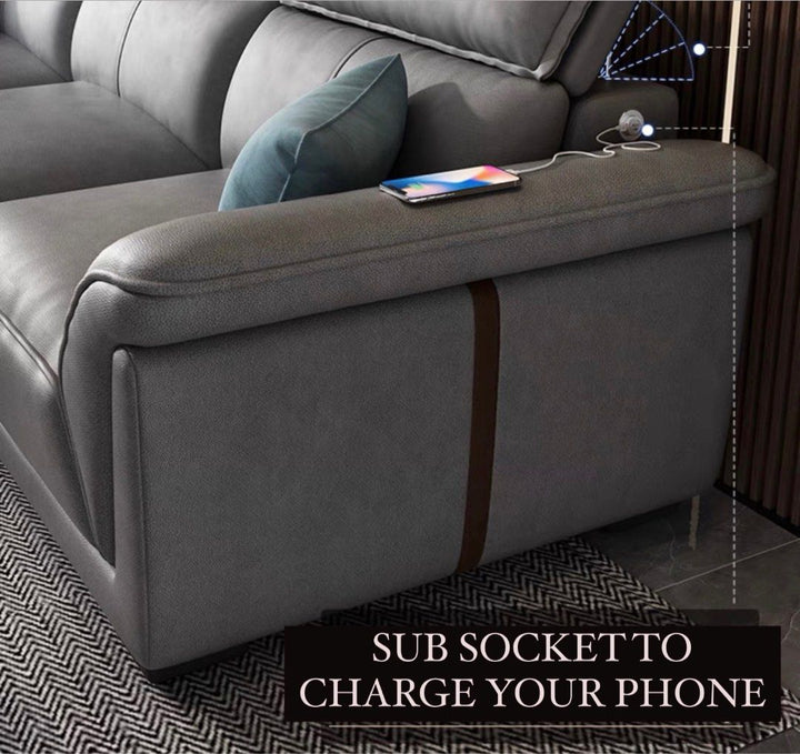 ELVARA Modern Fabric Sofa