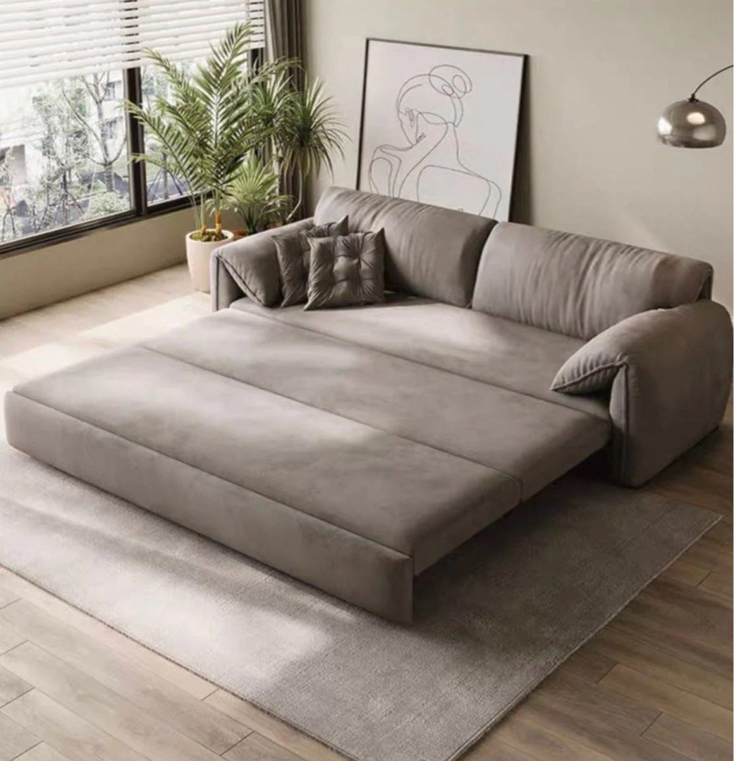 SEJJEN Scratch Resistant Storage Sofa Bed