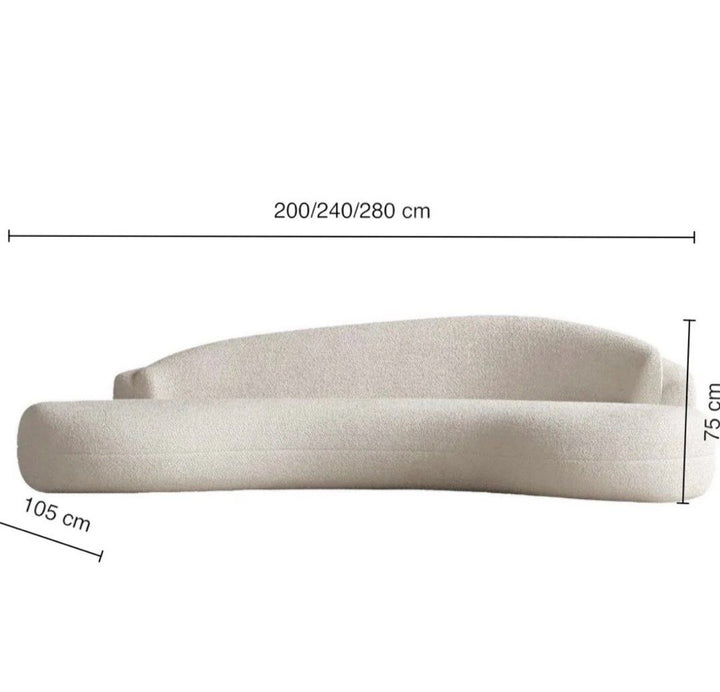 NOMA Performance Boucle Curve Sofa