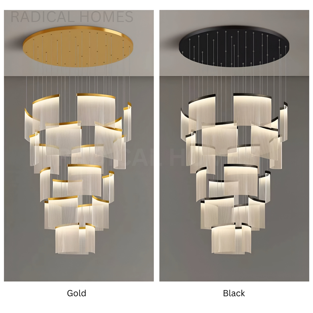 AURELION Modern Grand Chandelier - Radical Homes Singapore