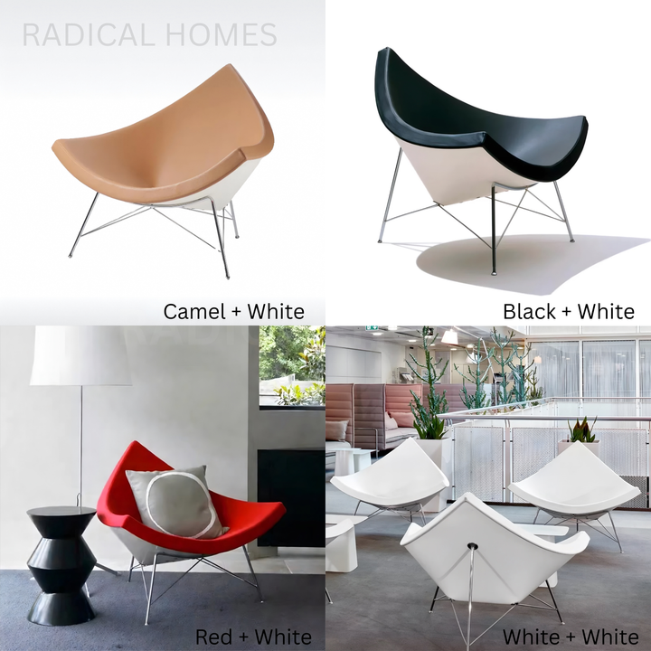 MALIBU Modern Coconut Lounge Chair
