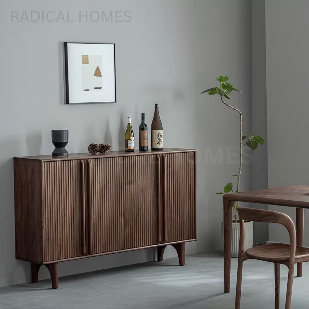 RANDIE Modern Solid Wood Sideboard - Radical Homes Singapore