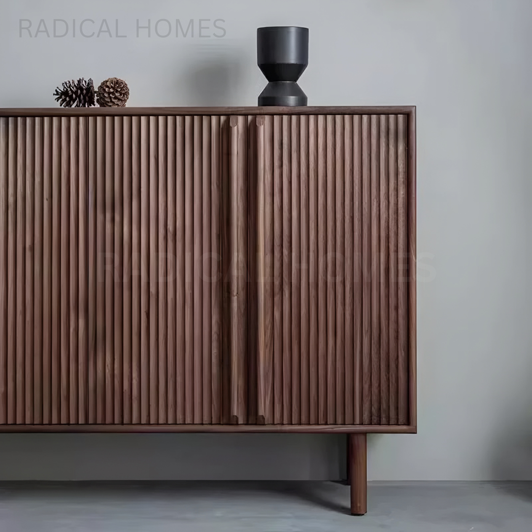 RANDIE Modern Solid Wood Sideboard - Radical Homes Singapore
