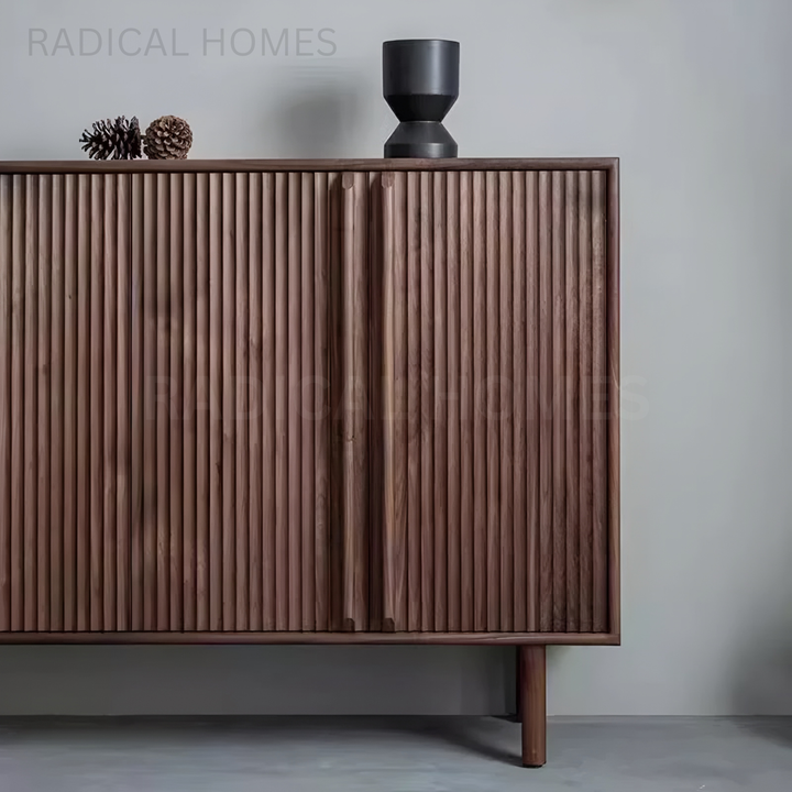 RANDIE Modern Solid Wood Sideboard - Radical Homes Singapore