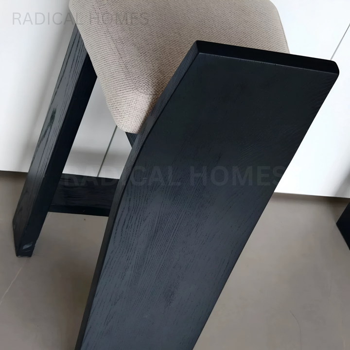 ANGEO Modern Solid Wood Bar Stool - Radical Homes Singapore