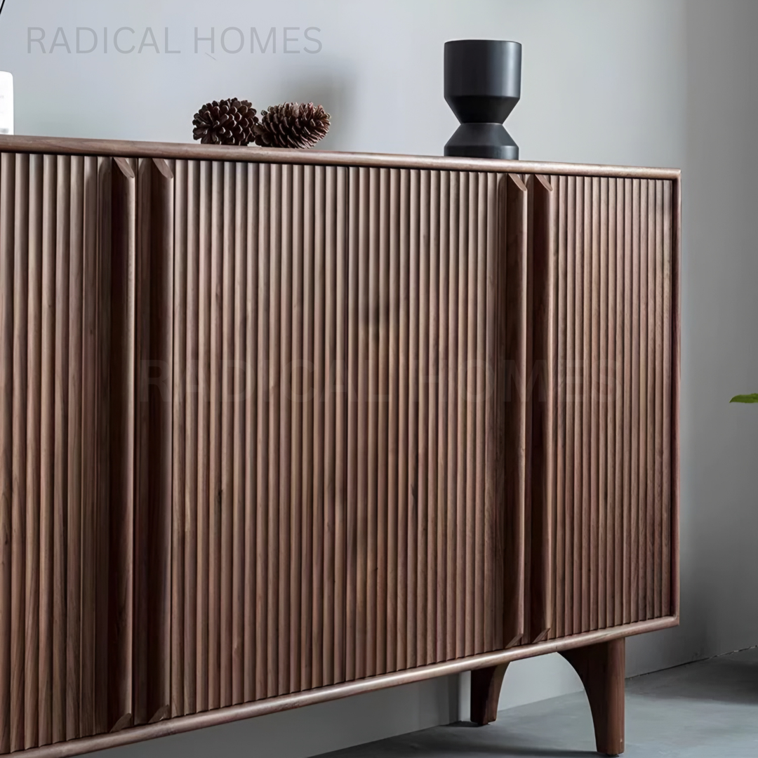 RANDIE Modern Solid Wood Sideboard - Radical Homes Singapore