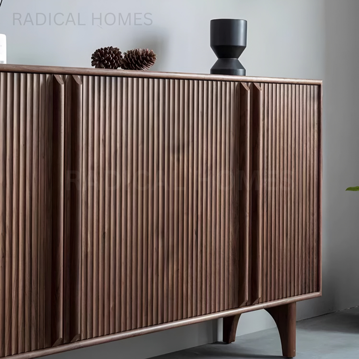 RANDIE Modern Solid Wood Sideboard - Radical Homes Singapore