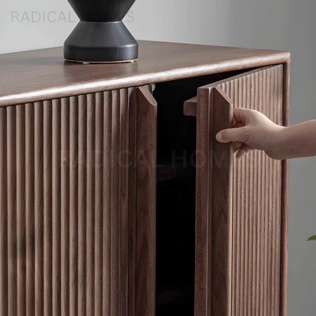 RANDIE Modern Solid Wood Sideboard - Radical Homes Singapore