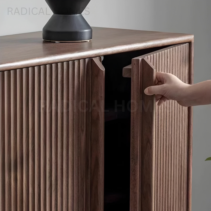 RANDIE Modern Solid Wood Sideboard - Radical Homes Singapore