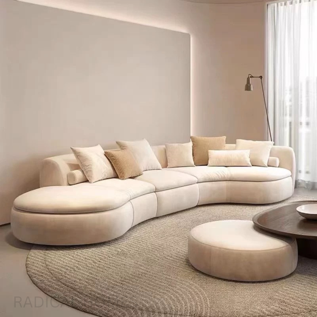 VARESE Modern Curved Modular Sofa