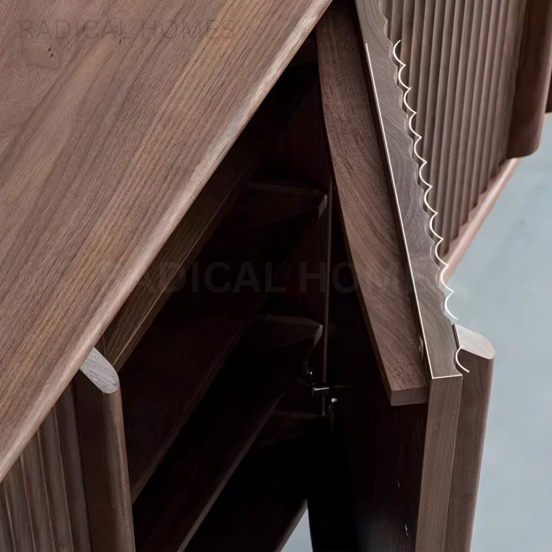 RANDIE Modern Solid Wood Sideboard - Radical Homes Singapore