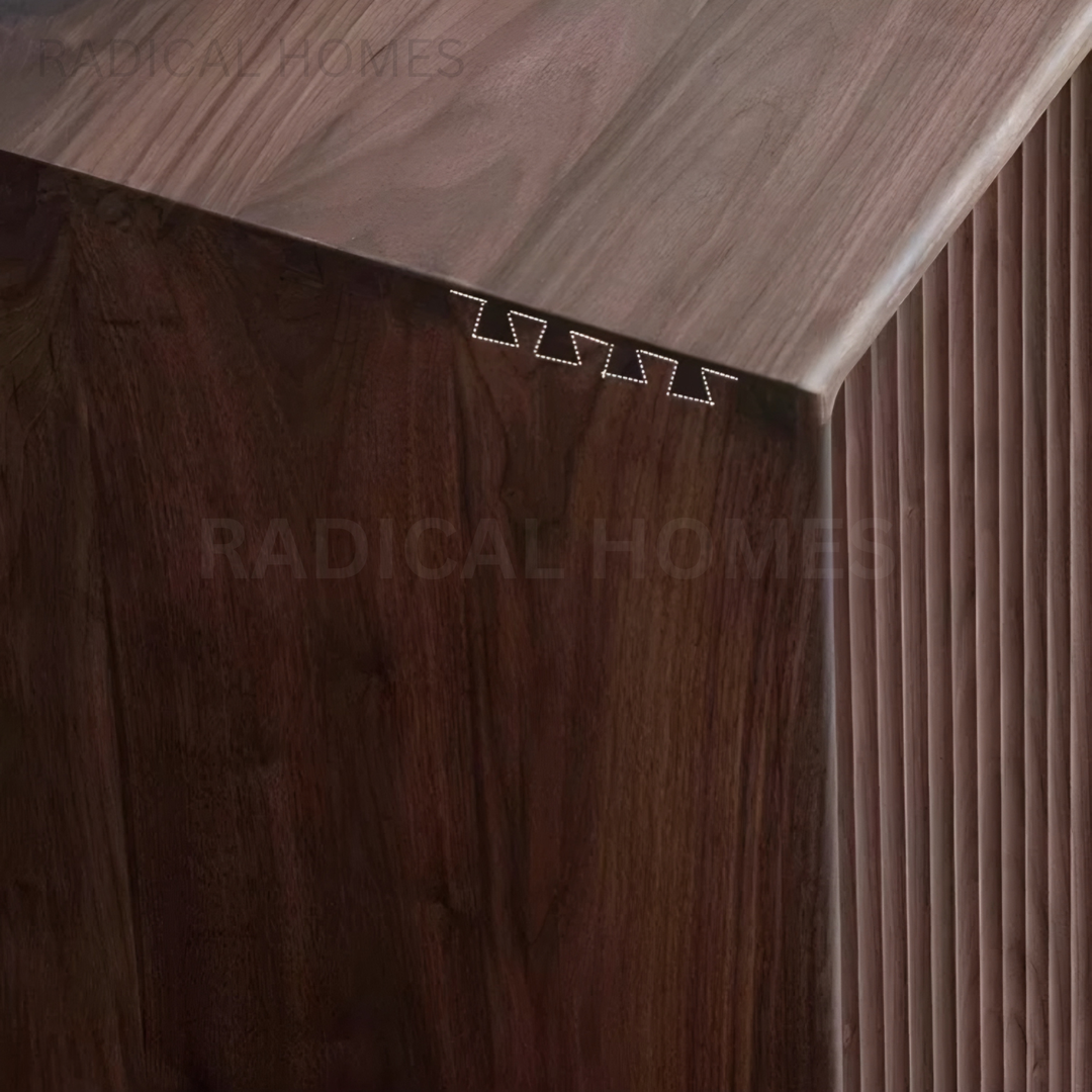 RANDIE Modern Solid Wood Sideboard - Radical Homes Singapore