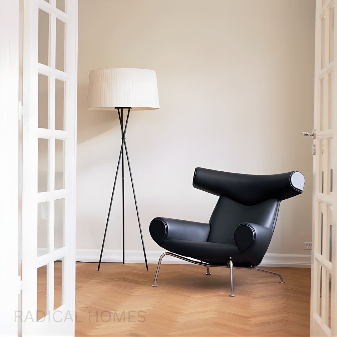 RISSAA Genuine Leather Lounge Chair