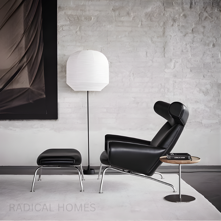 RISSAA Genuine Leather Lounge Chair