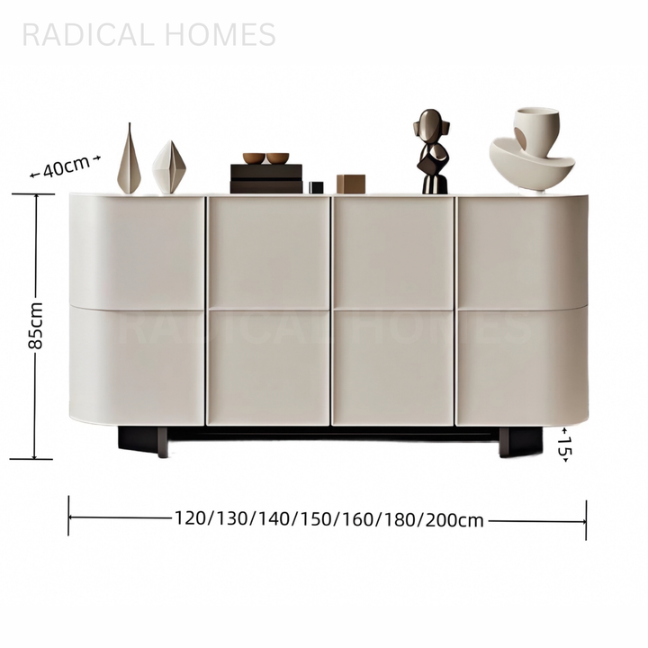 COVENTRY Modern Curved Sideboard