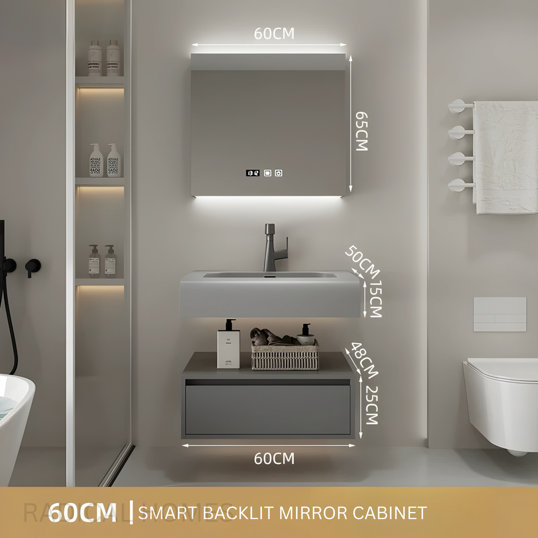 AUREX Modern Bathroom Vanity Set - Radical Homes Singapore