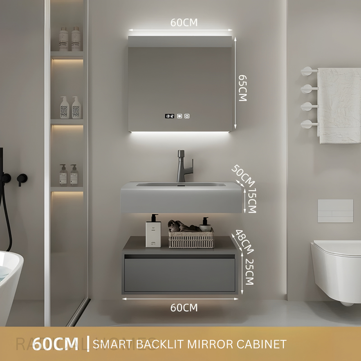 AUREX Modern Bathroom Vanity Set - Radical Homes Singapore
