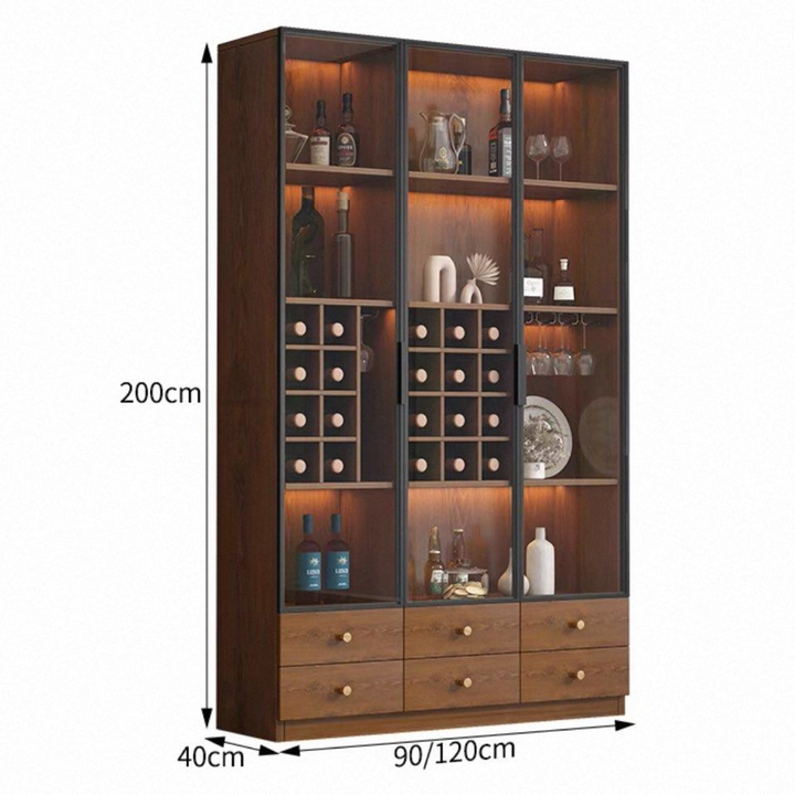 GELORO Modern Wine Cabinet