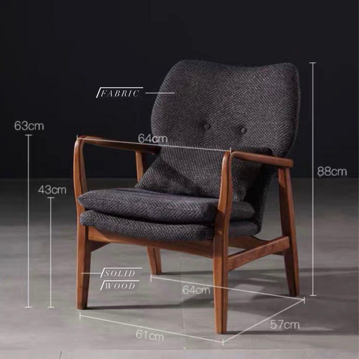 MARIAH Rustic Lounge Chair