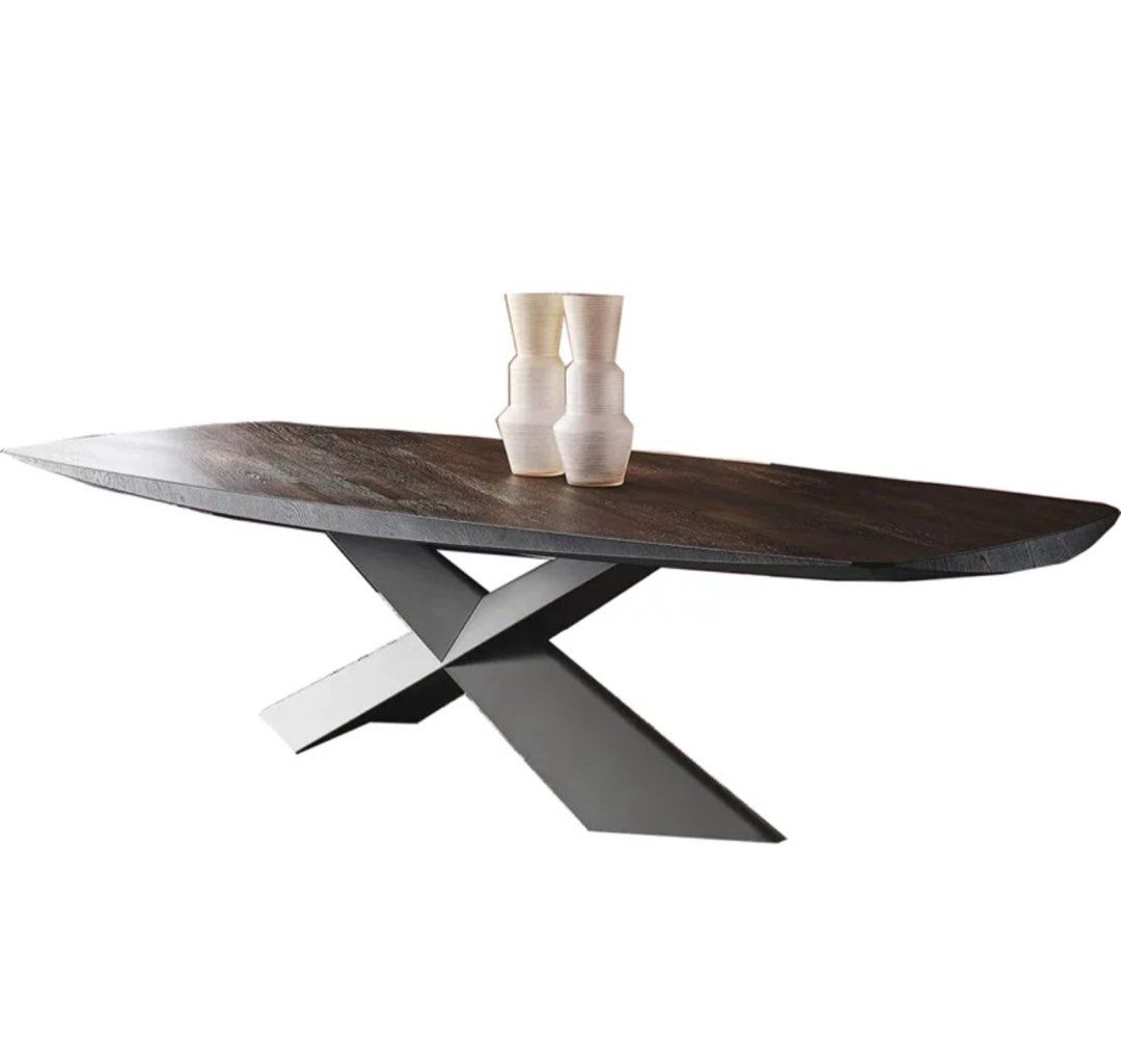 ALBE Modern Solid Wood Dining Table